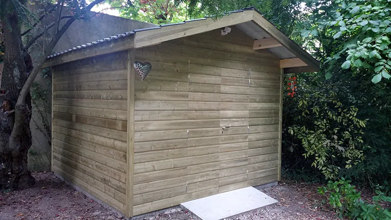 Cabanon de jardin - Atelier Vibois Charpentier Menuisier à Villeneuve sur Yonne